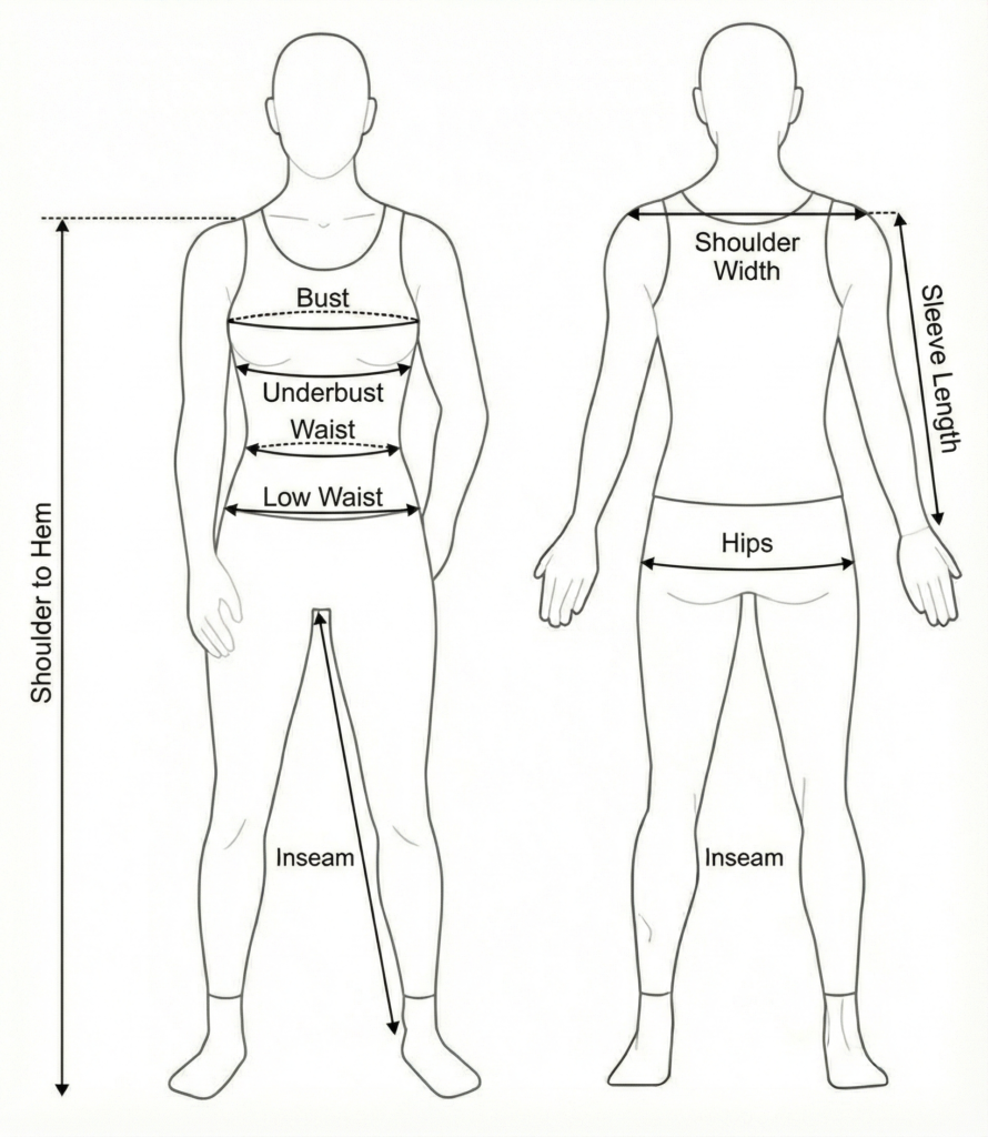 Women's Clothing Size Guide