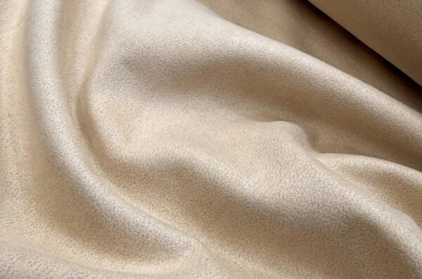 ZEVQ premium faux suede hooded kaftan with thick fur lining for festival and cyberpunk fashion