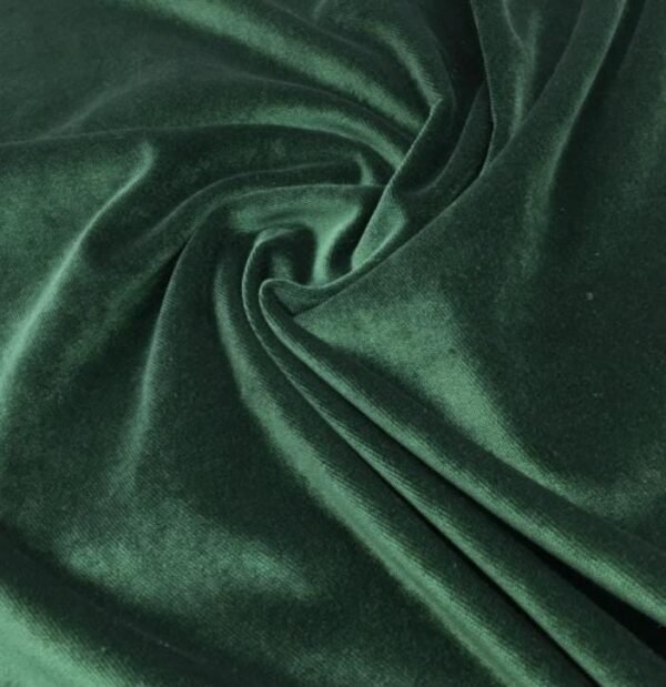 Emerald green velvet hooded kaftan with gold sequin trim, a luxury festival cape for Burning Man and photoshoots.