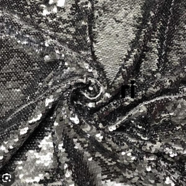 ZEVQ Sequin Maxi Duster with Welsoft Lining - custom length sparkly festival robe