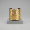 Gold Sequin Secret Pocket Wristband with hidden money compartment for festivals