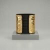 Gold Sequin Secret Pocket Wristband with hidden money compartment for festivals